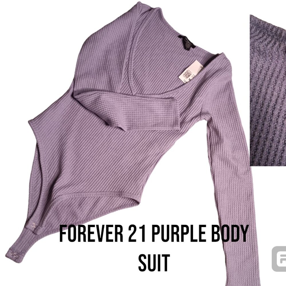 Forever 21 Purple Body suit
